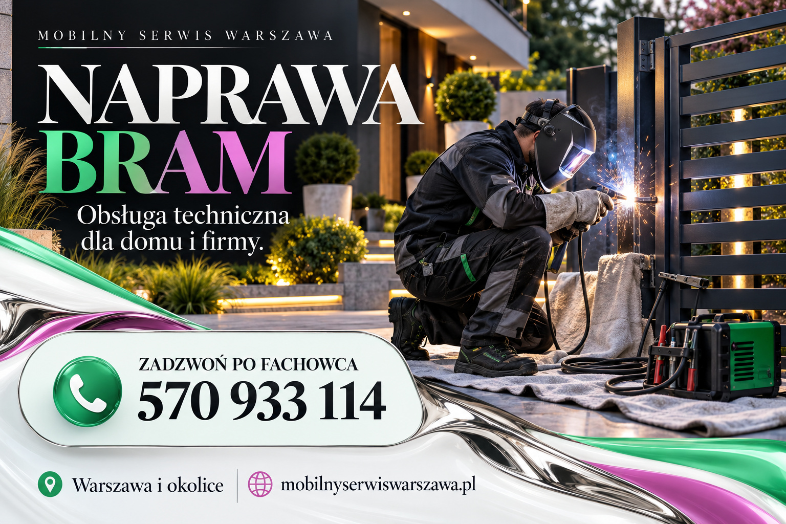 Balustrady i poręcze Mobilny Serwis Warszawa oferuje profesjonalne spawanie, naprawę i wzmacnianie balustrad oraz poręczy bezpośrednio u klienta.