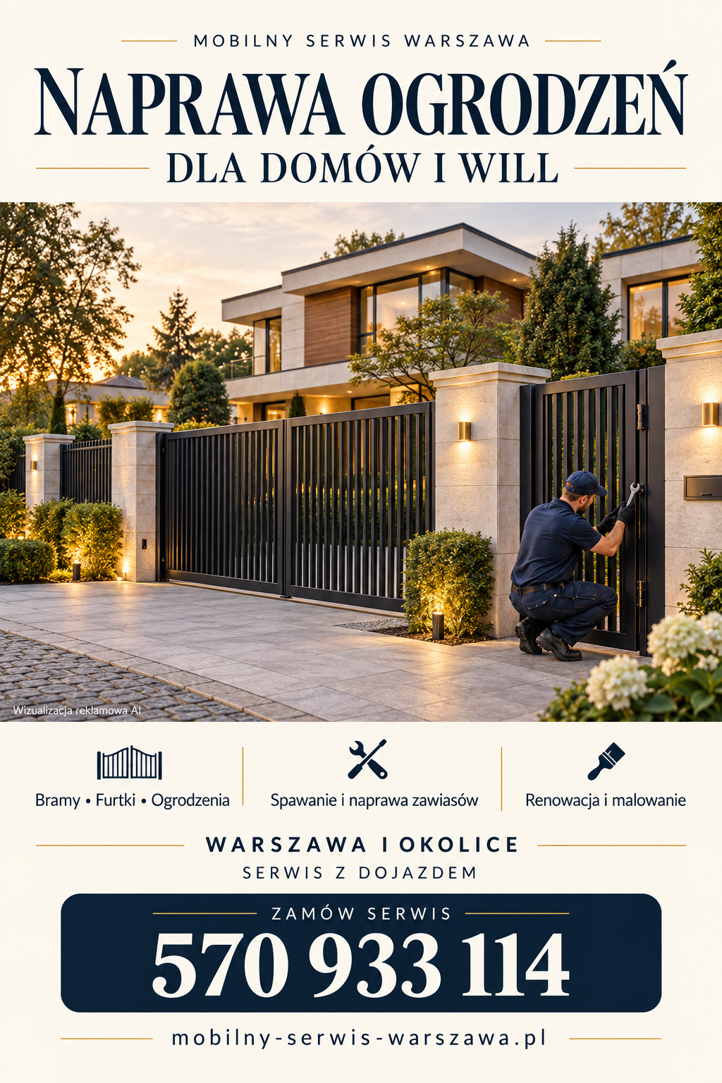 Serwis Balustrady Warszawa - Spawacz do Balustrady