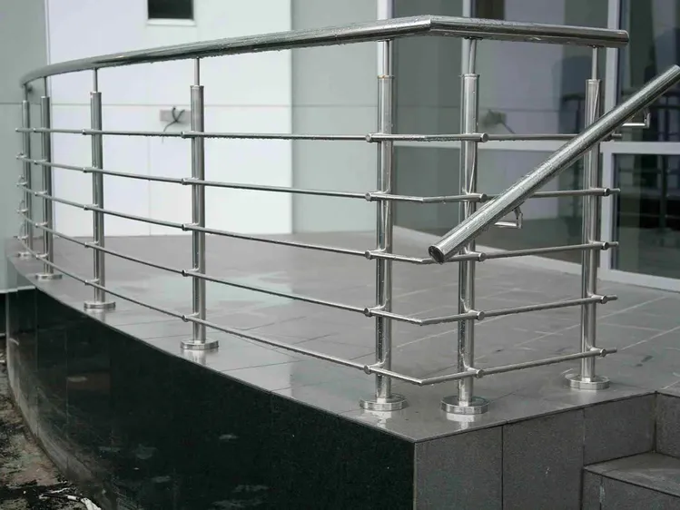 Outdoor Exterior Inox Stair Balcony Deck Stainless Steel Handrail Railing -  Railing, Balustrade | Made-in-China.com