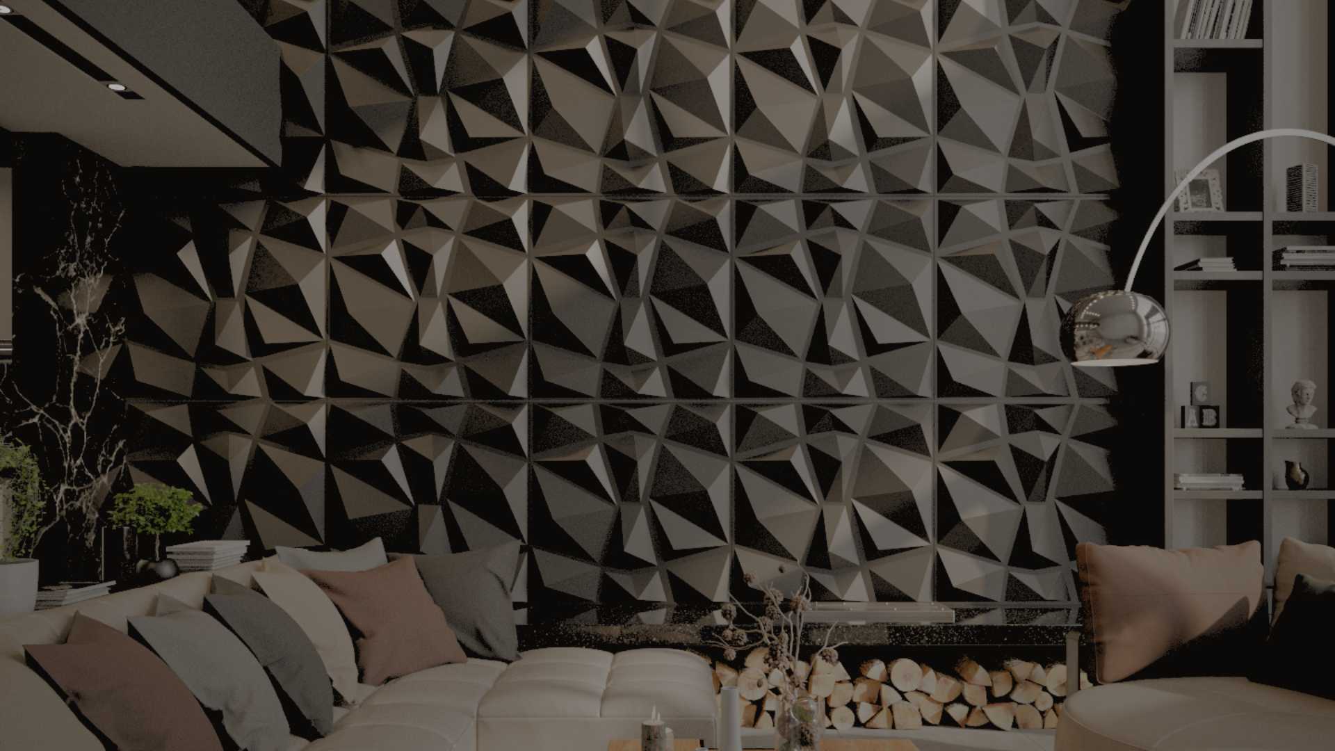Tune Hexagon 3D Leather Wall Panel – Articture