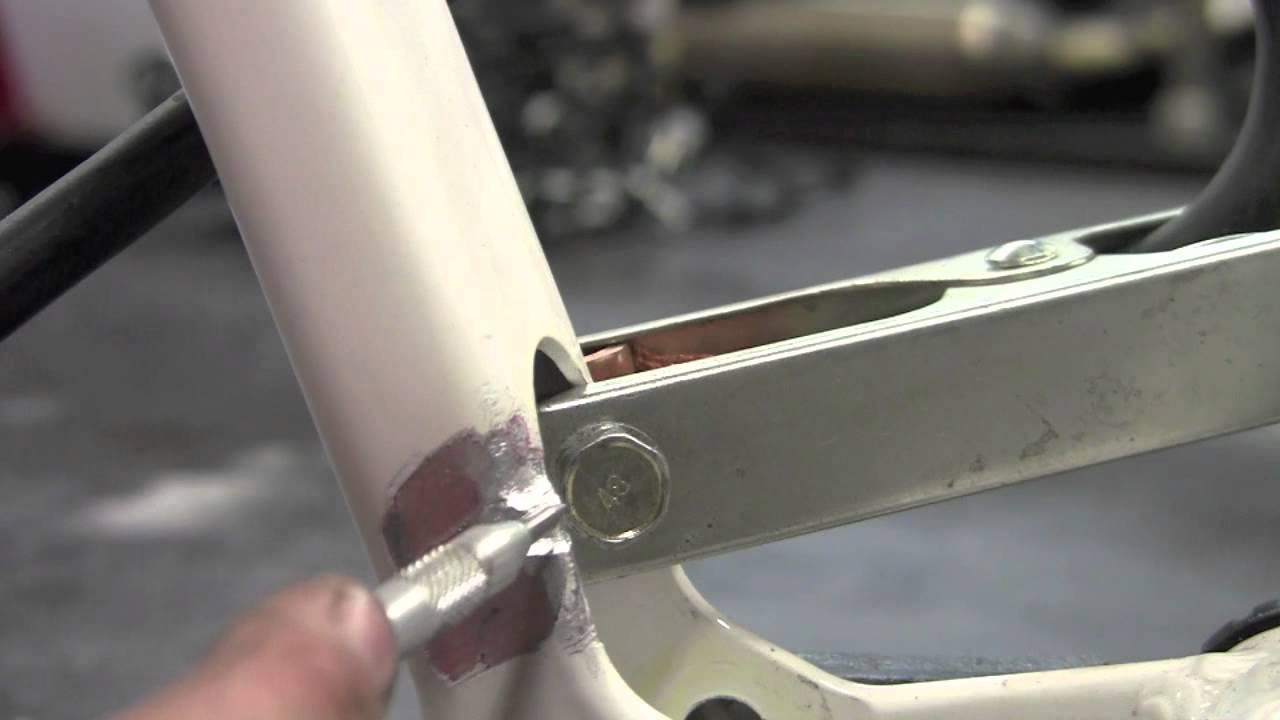 TIG WELDING 101: ALUMINUM TIG WELDING MOUNTAIN BIKE FRAME REPAIR LONGEVITY  TIGWELD 200 DX WELDER
