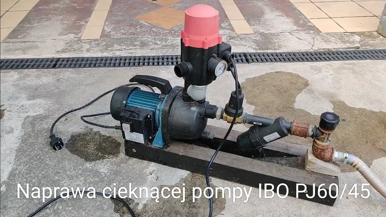 Naprawa cieknącej pompy IBO PJ60/45