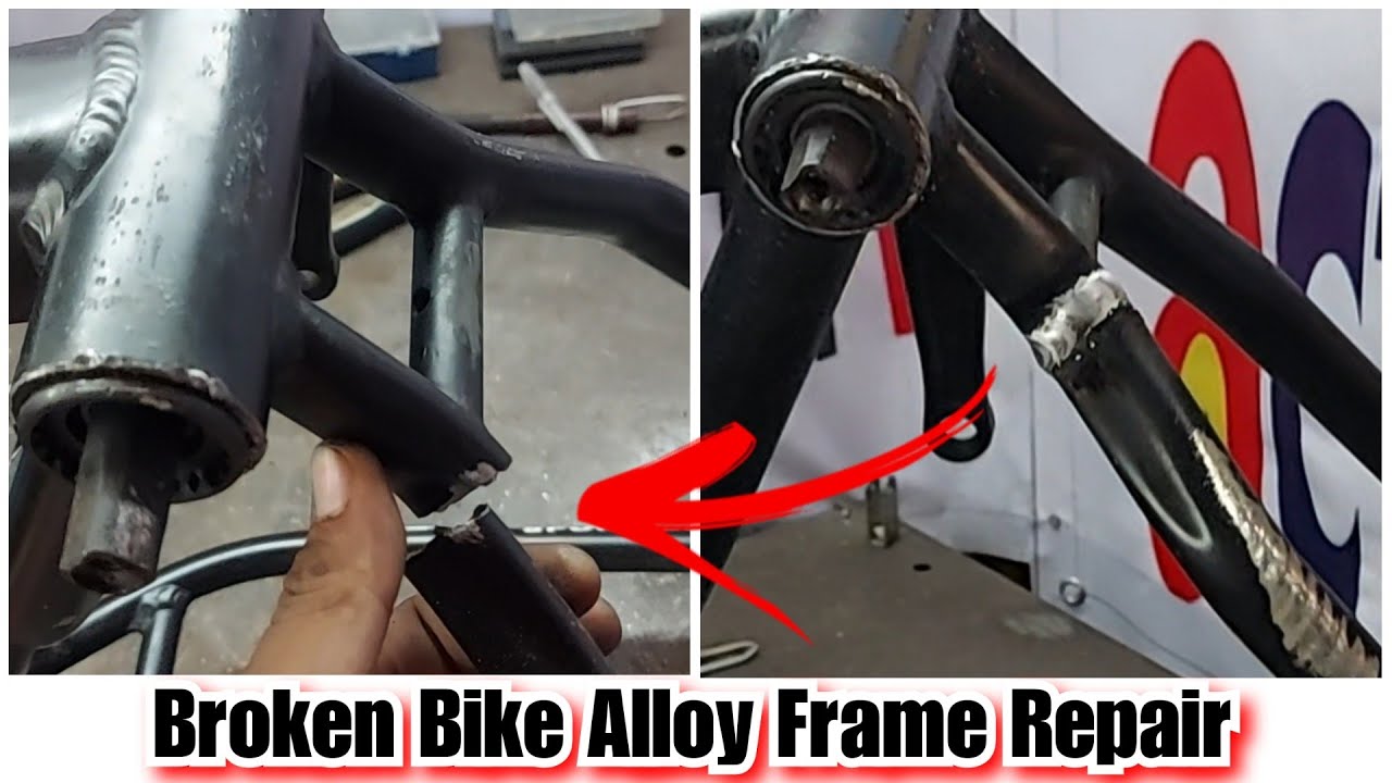 Broken Bike Aluminum Frame Repair / ASBIKE / Aluminum Tig Welding / Act  Dynamis