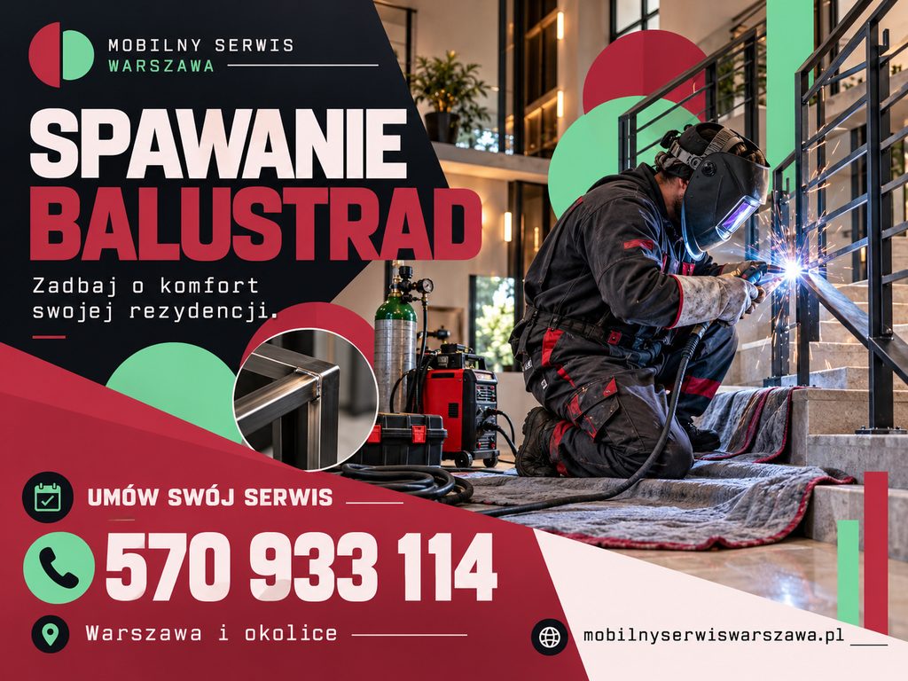 Usługi spawalnicze i pokrewne - Mobilny Spawacz, ogarniamy każdy element u ciebie w firmie, domu, apartamencie.
