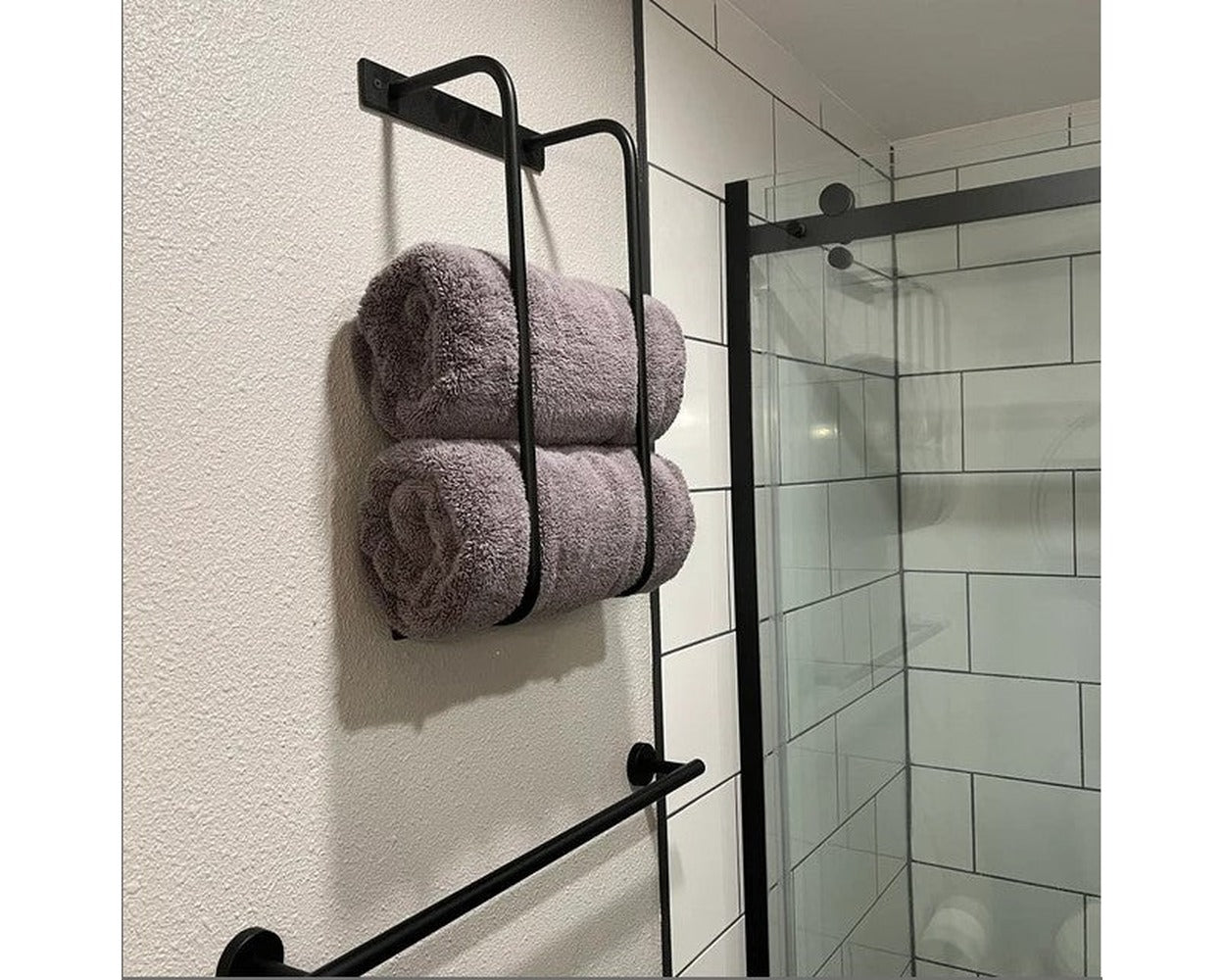 The Tyler Bathroom Towel Rack