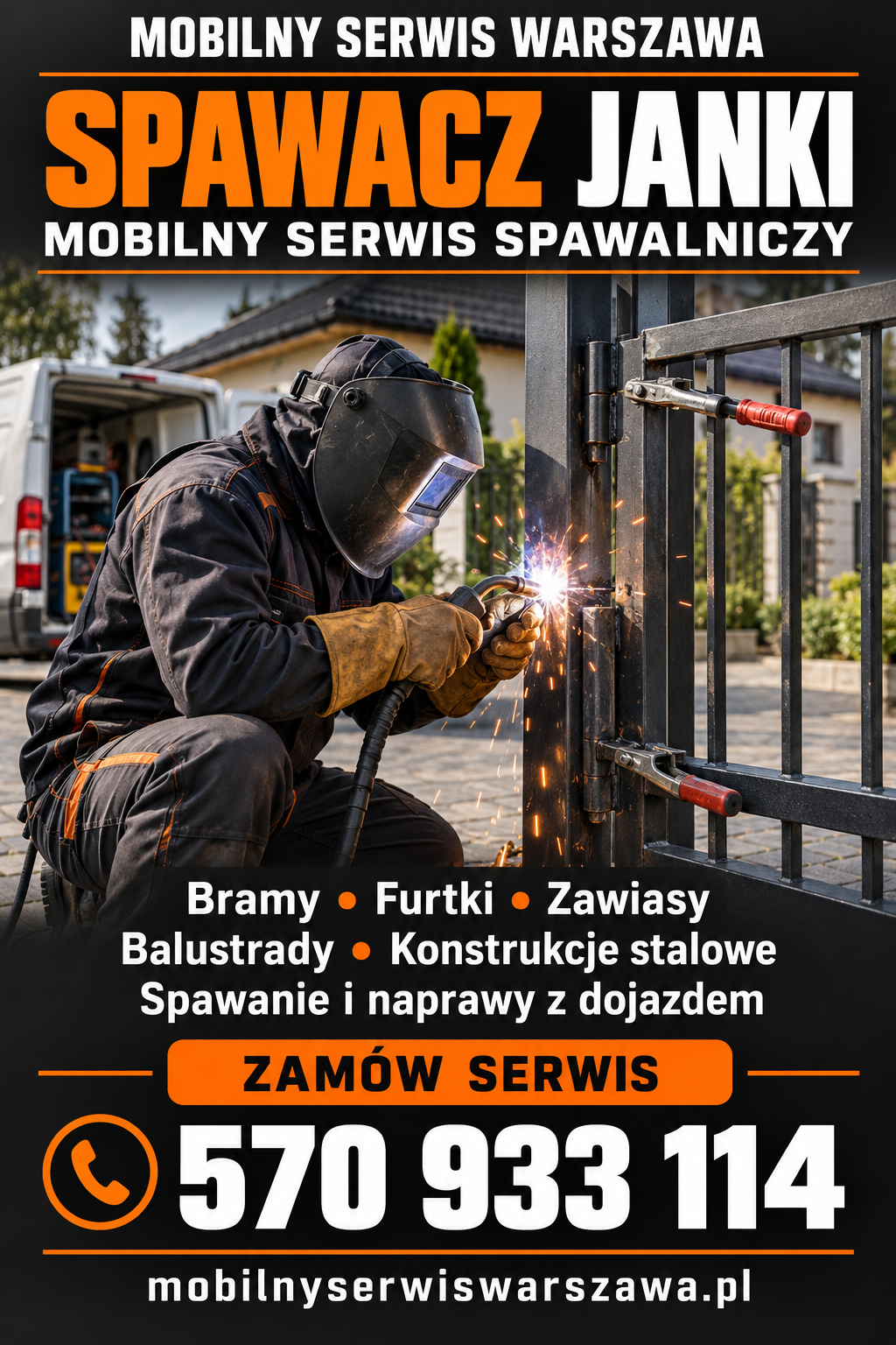 # Spawacz Janki – mobilny serwis spawalniczy z dojazdem do klienta
