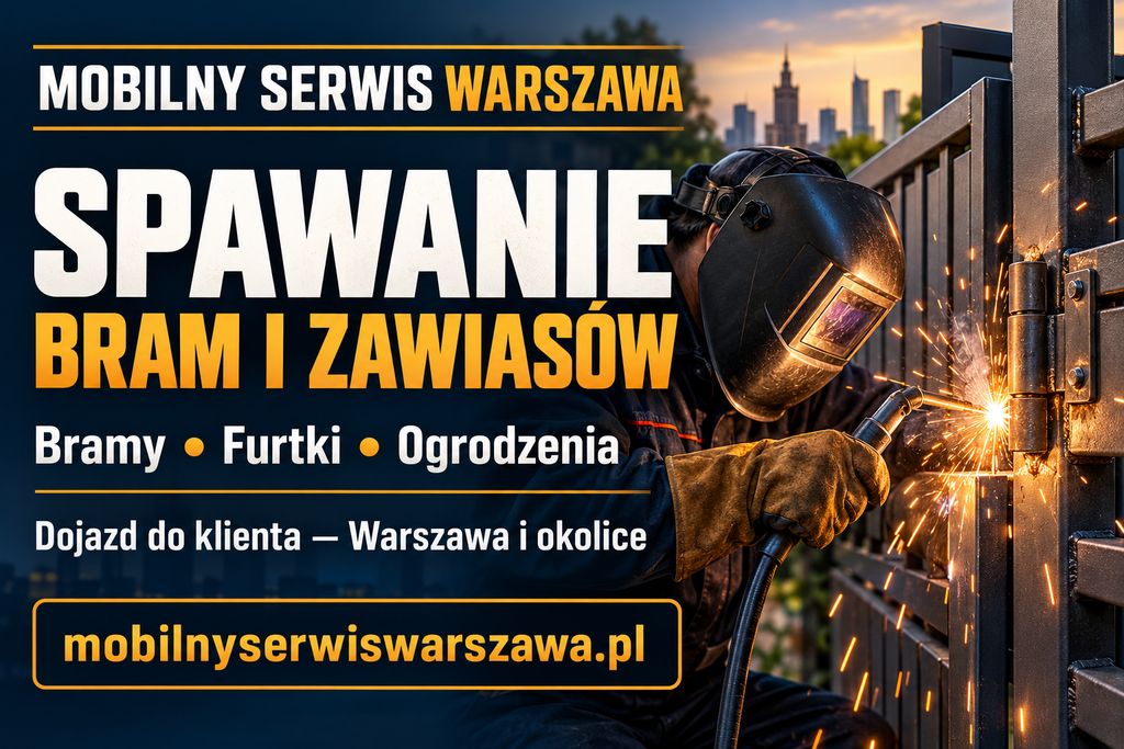 Zamów usługi spawania bram oraz montażu elektroniki