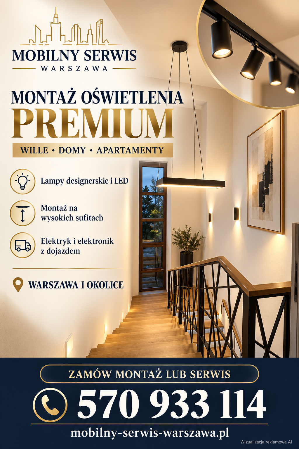 Elektryk do Willi i Apartamentów Warszawa - Luksus i Bogato w Stolicy
