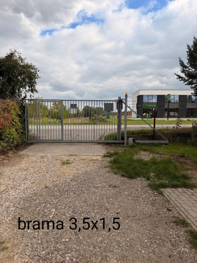 Renowacja wiaty oraz 2 bram wjazdowych